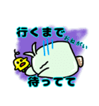 欠席するトリ（個別スタンプ：7）