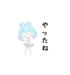 使いやすいスタンプ（可愛い女の子ver.）（個別スタンプ：32）
