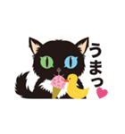 黒ねこ Oddy Vol.1（個別スタンプ：12）