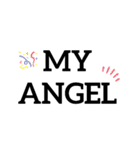 #推しが尊い(文章で伝える)（個別スタンプ：5）