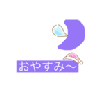 ちか習字スタンプ（個別スタンプ：7）