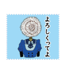 愉快な仲間たちの優雅な敬語スタンプ（個別スタンプ：6）