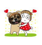 かわいい❤️こまちゃん4❤️❤️（個別スタンプ：4）