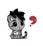 野良のユキヒョウ（個別スタンプ：3）