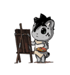 野良のユキヒョウ（個別スタンプ：13）