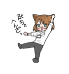 VRChat OL課の日常スタンプ（個別スタンプ：4）