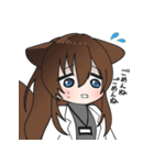 VRChat OL課の日常スタンプ（個別スタンプ：7）