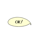 ふきだしでメッセージ (英語編 Vol.2)（個別スタンプ：2）