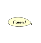 ふきだしでメッセージ (英語編 Vol.2)（個別スタンプ：8）