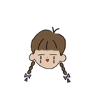 ヲタク女子のスタンプ（個別スタンプ：1）