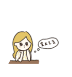 人間と動物のスタンプ（個別スタンプ：14）