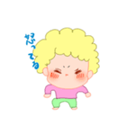 あふろさんルンルンスタンプ（個別スタンプ：4）