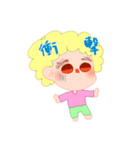 あふろさんルンルンスタンプ（個別スタンプ：14）