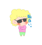 あふろさんルンルンスタンプ（個別スタンプ：26）