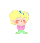 あふろさんルンルンスタンプ（個別スタンプ：39）