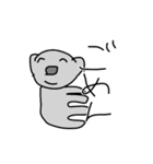 愉快な地球上の固体達（個別スタンプ：5）