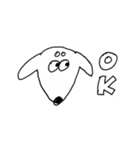 へんないぬ、へんなねこ 手書き（個別スタンプ：11）