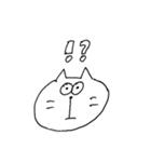 へんないぬ、へんなねこ 手書き（個別スタンプ：27）