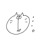 へんないぬ、へんなねこ 手書き（個別スタンプ：32）