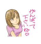 ミディアム女子きいちゃん【漫画Ver.】（個別スタンプ：12）