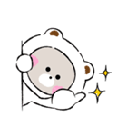 クマさんfriend（個別スタンプ：4）