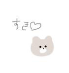 クマさんfriend（個別スタンプ：10）