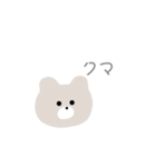 クマさんfriend（個別スタンプ：18）