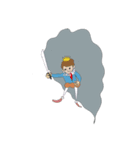 贅沢姫と虹色少年（個別スタンプ：3）