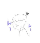 2回言いたい男の子（個別スタンプ：4）