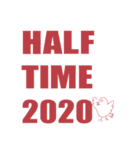 HALFTIME ハーフィー君の日常2020！（個別スタンプ：40）