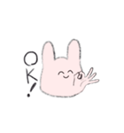 ゆるかわrabbit（個別スタンプ：2）