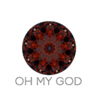 mandala スタンプ（個別スタンプ：9）