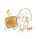 フレンチトーストちゃん第2弾！（個別スタンプ：5）