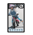 トリ様＆ハク様のかるたスタンプ【下】（個別スタンプ：3）