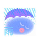 ふわふわ顔面フンフンちゃん（個別スタンプ：38）