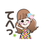 あさがおねえさんスタンプ（個別スタンプ：2）
