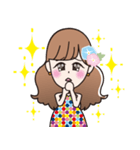 あさがおねえさんスタンプ（個別スタンプ：6）