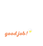 小さい文字スタンプ☺︎（個別スタンプ：10）