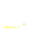小さい文字スタンプ☺︎（個別スタンプ：11）