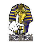 エジプトの王（個別スタンプ：14）