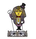 エジプトの王（個別スタンプ：34）