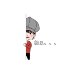 キャスケットボーイ（個別スタンプ：4）