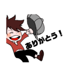 キャスケットボーイ（個別スタンプ：9）