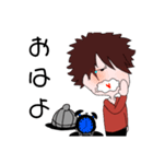 キャスケットボーイ（個別スタンプ：12）