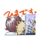 レトロ漫画スタンプ（個別スタンプ：38）