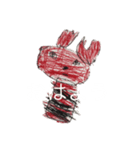 憂ザリガニさん（個別スタンプ：1）