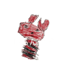 憂ザリガニさん（個別スタンプ：22）
