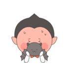 はにかむ吸血鬼（個別スタンプ：19）