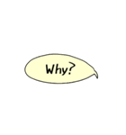 ふきだしでメッセージ (英語編 Vol.3)（個別スタンプ：11）
