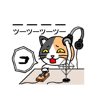 モールス信号・和文符号（ア～ミ）（個別スタンプ：10）